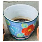 Collection of 6 Assorted Garden Planters and Pots