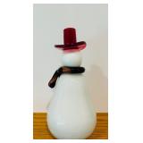 Art Glass Snowman