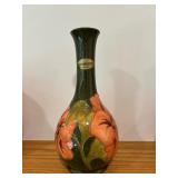 Vintage Moorecroft Hibiscus Jar and Vase