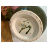 Vintage Moorecroft Hibiscus Jar and Vase