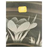 Vintage Kosta Boda Art Glass Bowl Signed L.BAUER #57481