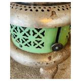 Vintage Metal Kerosene Heater Stove