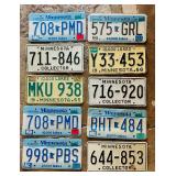 Assorted Vintage Minnesota License Plates