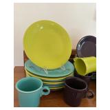 Assorted Fiesta Ware Dishes