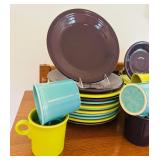 Assorted Fiesta Ware Dishes