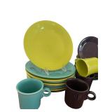 Assorted Fiesta Ware Dishes
