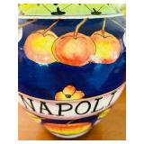 Colorful Decorative Napoli Vase