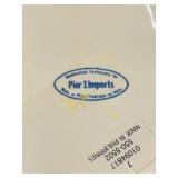 Decorative Pier 1 Imports Fruit Motif Ceramic Pitcher