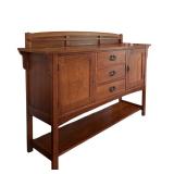 Bassett Sideboard Buffet with Drawers and Cabinets