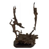 DR - Mark Hopkins Bronze Sculpture 