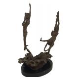 DR - Mark Hopkins Bronze Sculpture 