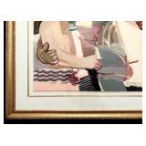 BR3 - Hessam Limited Edition Framed Abstract Artwork, "Caring"