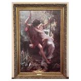 Framed Wall Art of Le Printemps by Pierre Auguste Cot