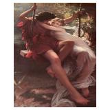 Framed Wall Art of Le Printemps by Pierre Auguste Cot