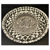 K - Waterford Crystal 2007 Twelve Days of Christmas Plate with Box and Booklet