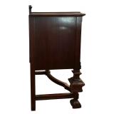 DR - Vintage H Herrmann Furniture Co. Carved Wood Sideboard Buffet