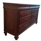 MBR - Ethan Allen British Classics 8-Drawer Dresser in Cherry Finish