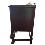 DR - Vintage H Herrmann Furniture Co Vintage Wood Buffet Sideboard