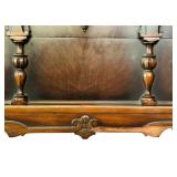 DR - Vintage H Herrmann Furniture Co Vintage Wood Buffet Sideboard