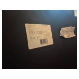 B - Black Leather 2-Seat Sofa