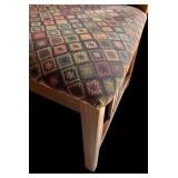 Mission Style Kitchen Table with Leaves and 6 Chairs