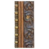 Antique Framed Portrait Painting of Young Woman