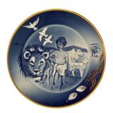 LR - Set of 2 Bing & Grondahl Collector Plates with Box