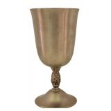 International Silver Co. Set: 2 Pewter Goblets and 5-Inch Pewter Vase