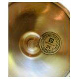 International Silver Co. Set: 2 Pewter Goblets and 5-Inch Pewter Vase