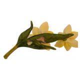 DR - Vintage Napoleon Italy Capodimonte Porcelain Floral Arrangement