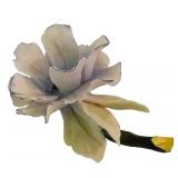 DR - Vintage Napoleon Italy Capodimonte Porcelain Floral Arrangement