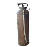 G - Vintage Imperial Plant Rubber Co Brass Fire Extinguisher