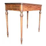 G - Vintage Grand Rapids Walnut Desk with Single Drawer