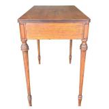 G - Vintage Grand Rapids Walnut Desk with Single Drawer