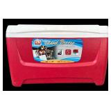 G - Igloo Island Breeze 48 Quart Cooler and CI Sports Platinum High Performance Soft Cooler