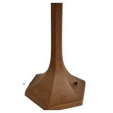 LR - Vintage Tiffany Style Stained Glass Table Lamp