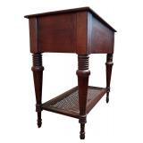 MBR - Ethan Allen Vintage Side Table with Drawers and Lower Shelf