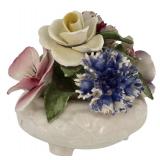 DR - Radnor and Denton English Bone China Floral Arrangements, Set of 2