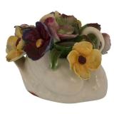 DR - Radnor and Denton English Bone China Floral Arrangements, Set of 2