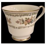 DR - Vintage Noritake Ivory China Homage Pattern Dinnerware Set with Cups, Plates, and Serving Pieces