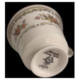 DR - Vintage Noritake Ivory China Homage Pattern Dinnerware Set with Cups, Plates, and Serving Pieces