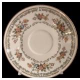 DR - Vintage Noritake Ivory China Homage Pattern Dinnerware Set with Cups, Plates, and Serving Pieces