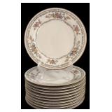 DR - Vintage Noritake Ivory China Homage Pattern Dinnerware Set with Cups, Plates, and Serving Pieces