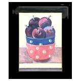 LR - "Plums" Framed Wall Decor Art Print