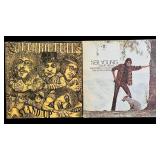 BR2 - Collection of 10 Vintage Rock Vinyl Records including Steppenwolf, Neil Young, Joe Cocker