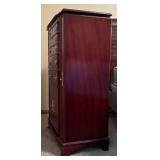 MBR - Deluxe Vintage Jewelry Armoire with Drawers and Side Necklace Doors