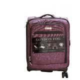 B - London Fog Purple 2-Piece Luggage Set Spinner Suitcases