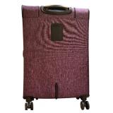 B - London Fog Purple 2-Piece Luggage Set Spinner Suitcases
