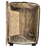 B - London Fog Purple 2-Piece Luggage Set Spinner Suitcases