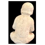 MBR - Austin Productions 1987 Bright Eyes Boy with Dog Sculpture